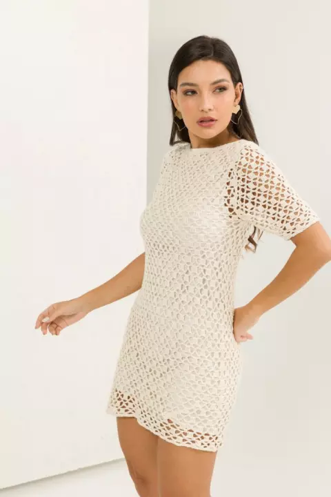 Soft Vanilla Dress