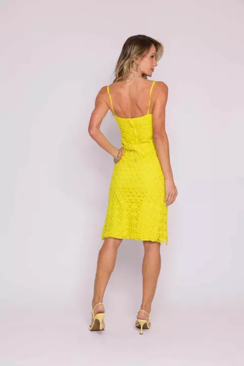 Citrus Yellow Dress