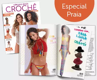 A Revista Moda Crochê - Especial Praia nº 9 já está à venda