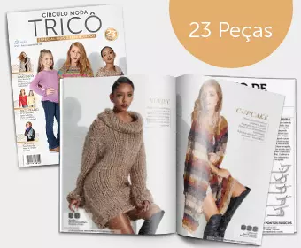 Lançamento: Revista Tricô nº 5 – Especial Fios Diferenciados