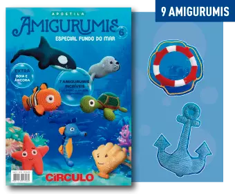 Aventure-se pelo fundo do mar com a nova Apostila Amigurumis