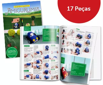 E-book Mundo Amigurumis: crie sua cidade com receitas exclusivas