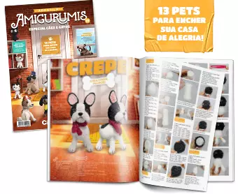 Apostila Amigurumis 13 – Especial Cães e Gatos!