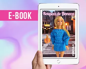 Roupas de Boneca: e-book com 11 peças de gente grande