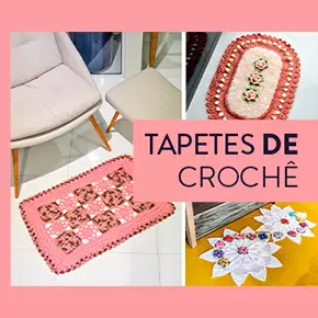 Tapetes de crochê: conheça opções para a casa toda!