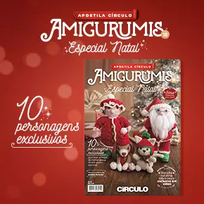 Apostila Círculo Amigurumis 18 – Especial Natal