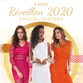 Réveillon 2020: e-book com 6 vestidos lindos e coloridos!