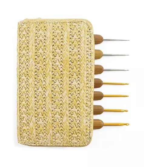 Kit Agulhas de Crochê Bambu