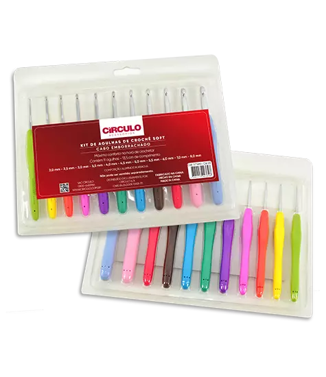 Kit Agulhas Soft Cabo Emborrachado