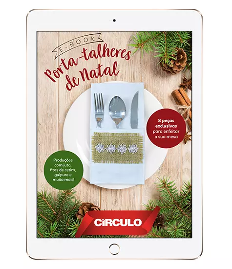 E-book Porta-talheres de Natal