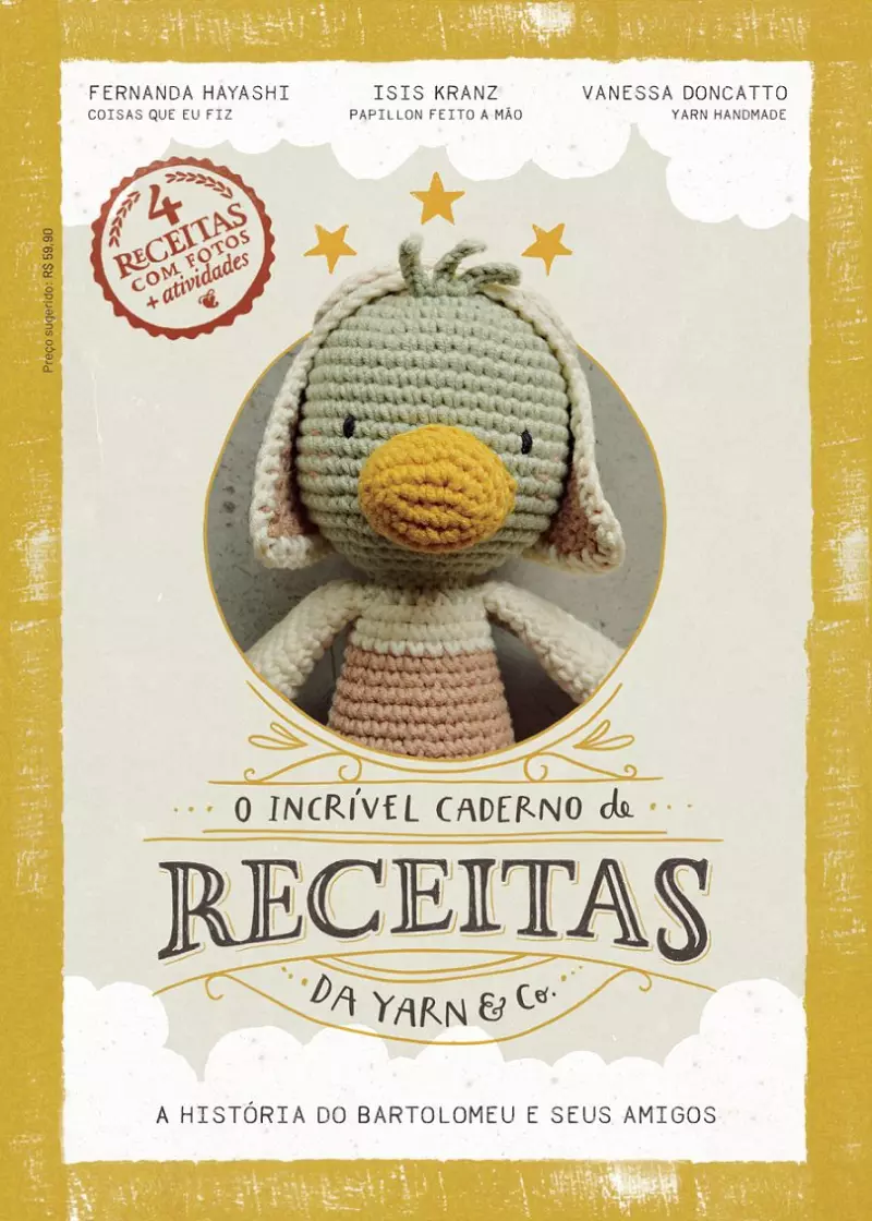 O Incrível Caderno de Receitas Yarn & Co.