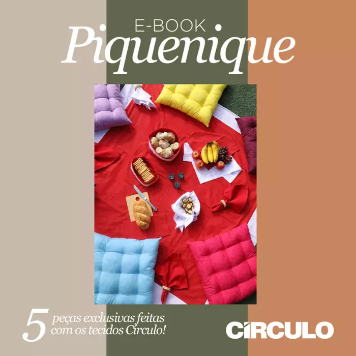 E-book Círculo Piquenique: 5 receitas incríveis!