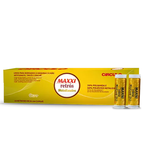 Maxxi Retrós Metalizado
