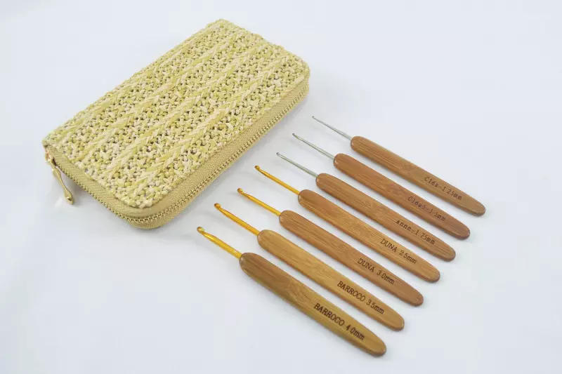 Kit Agujas de Crochet Bambú