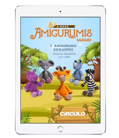 E-book Amigurumi Safari - 5 Patrones Exclusivos