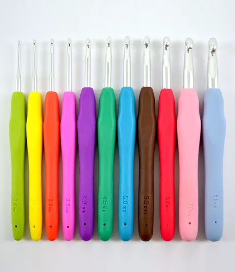 Tpr Handle Crochet Hook Kit