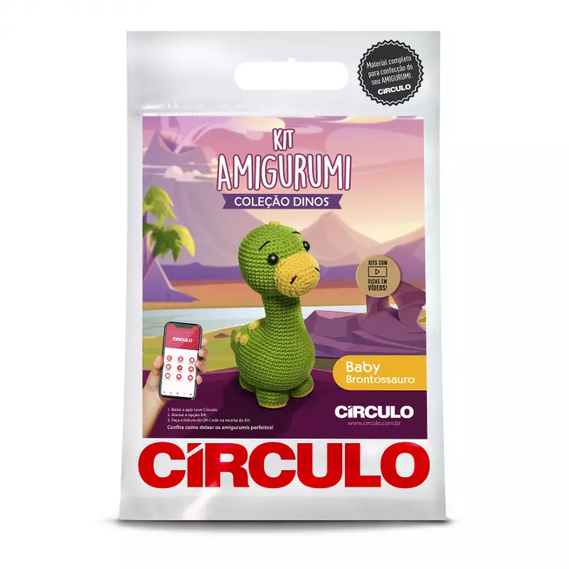 Kit Amigurumi – Baby Dinos Collection