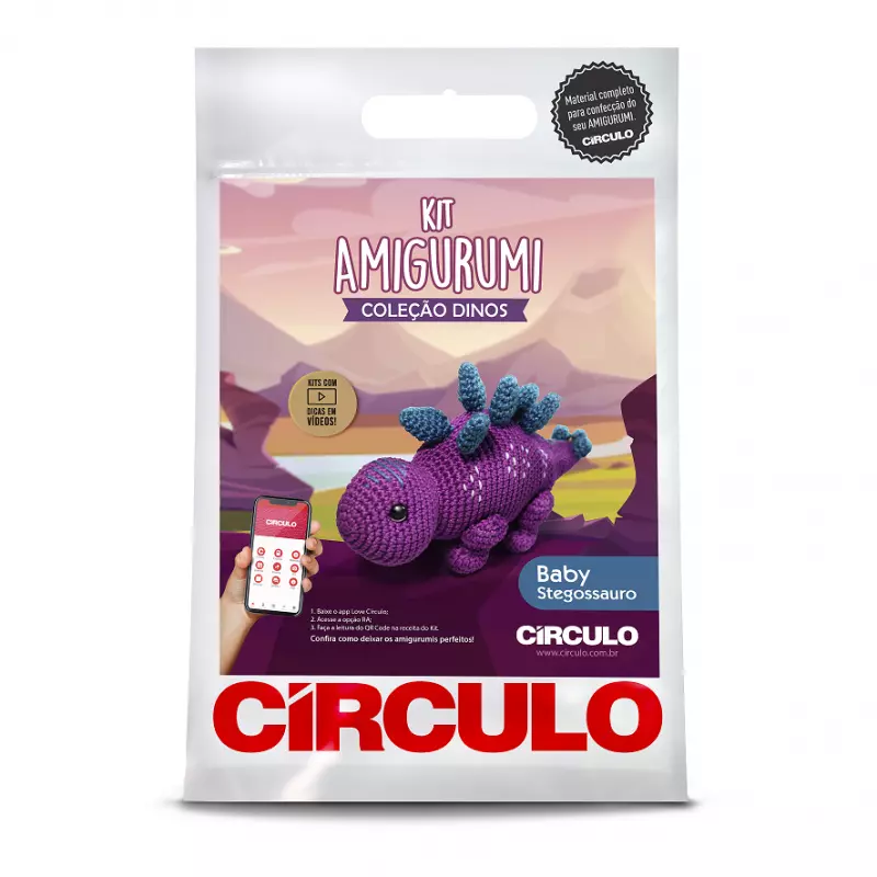 Kit Amigurumi – Baby Dinos Collection