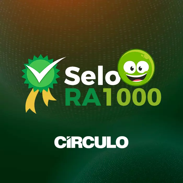 Selo RA1000: uma conquista da Círculo!