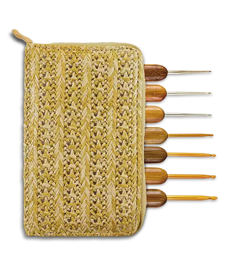 Kit Agujas de Crochet Bambú