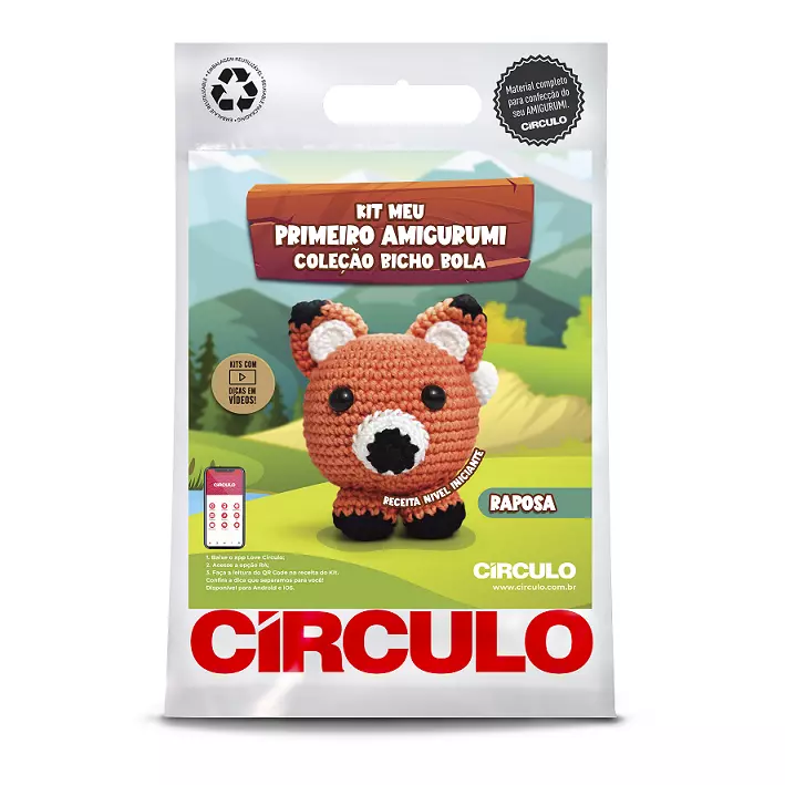My First Amigurumi kits – Round animal Collection
