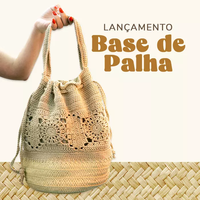 Lançamento: Base de Palha para Bolsa Círculo!