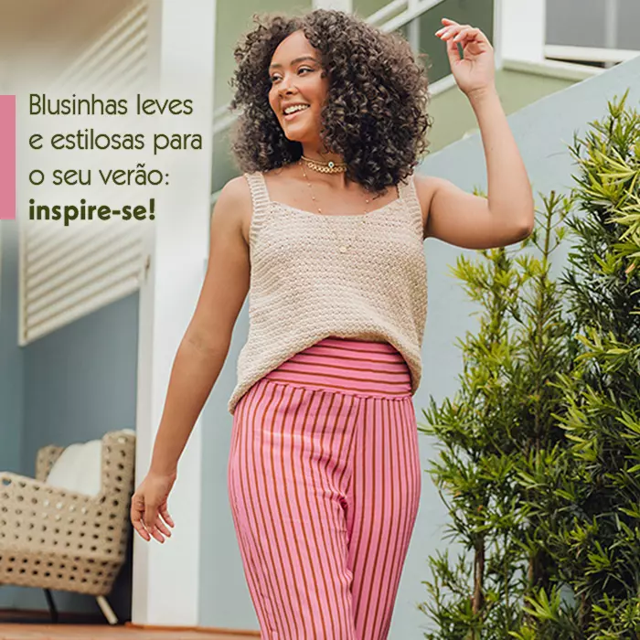 O verão está chegando: aposte em blusas handmade para construir um look fresco e na moda!