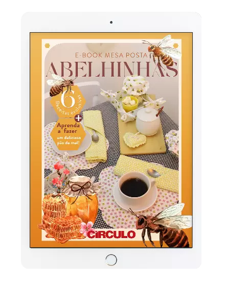 E-book Mesa Posta Abelhinhas