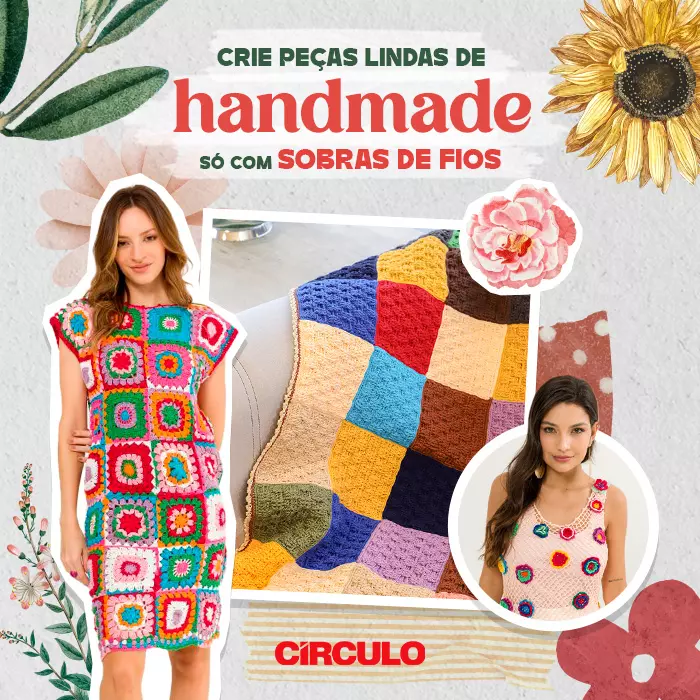 Crie peças lindas de handmade só com sobras de fios