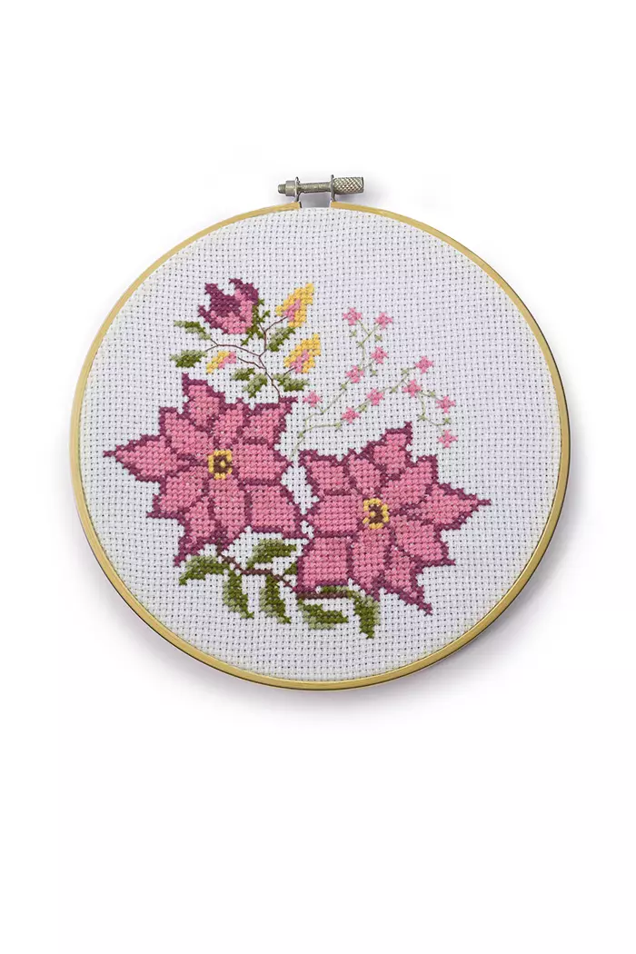 Floral Embroidery Kit
