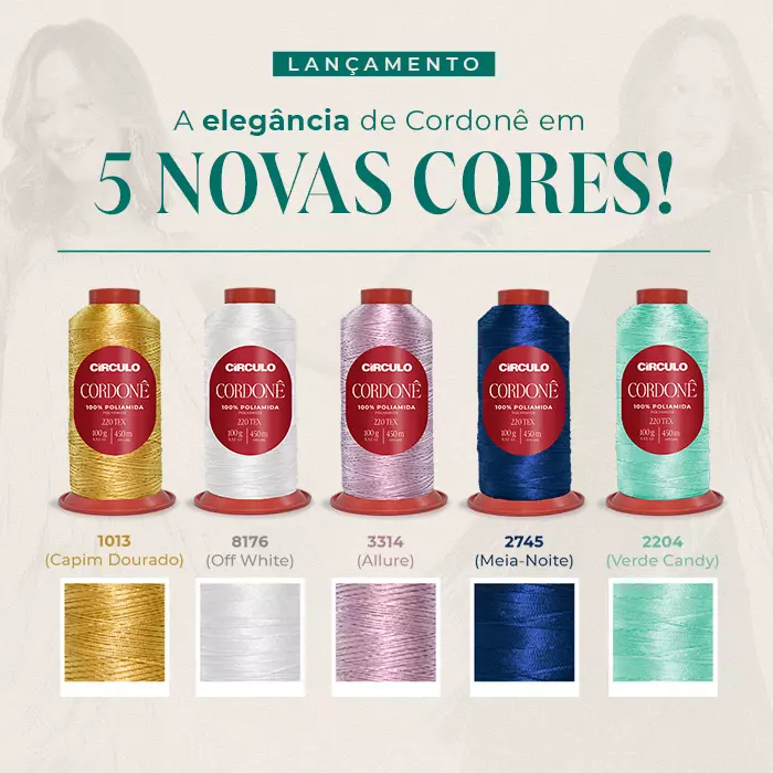 Novas cores de Cordonê: saiba tudo sobre esse lançamento!