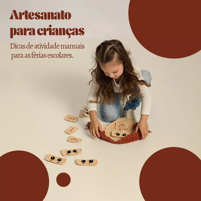 Ideias de artesanato para crianças: dicas de atividades para as férias escolares