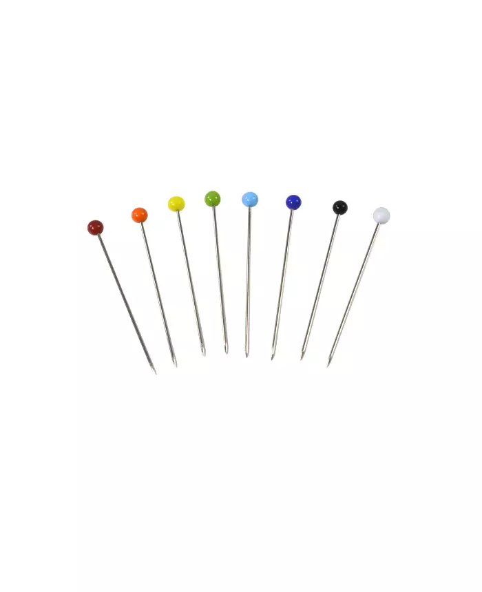 Alfiler Patchwork Cabeza de Vidrio