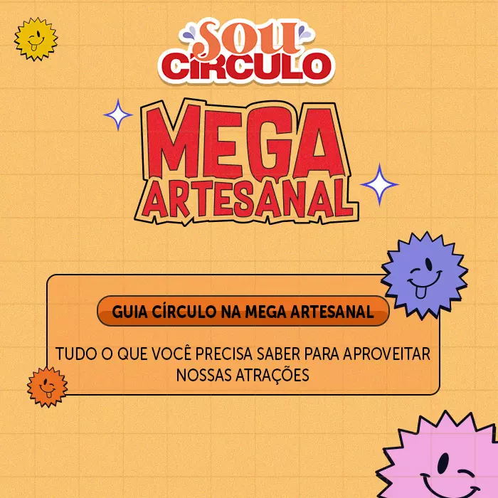 Guia Círculo na Mega Artesanal