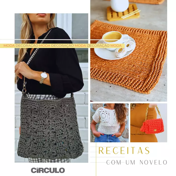 Peças artesanais bonitas e fáceis de fazer com um novelo: inspire-se e economize!