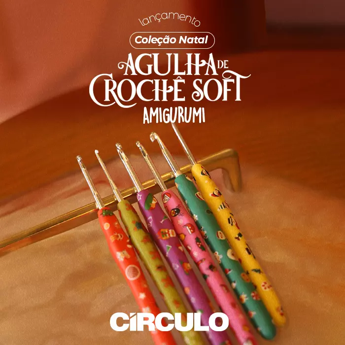 Lançamento: Agulha de Crochê Soft Amigurumi - Coleção Natal!