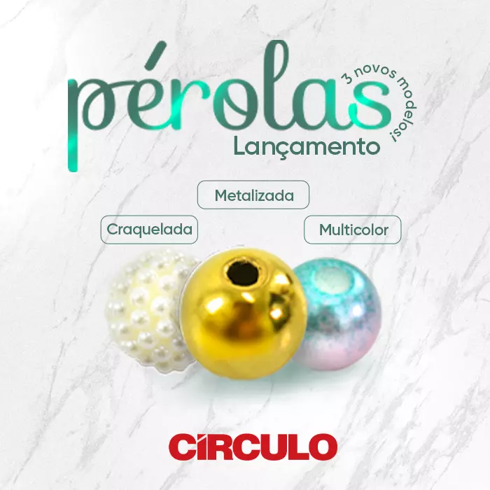 Lançamento: Pérola Craquelada, Metalizada e Multicolor!