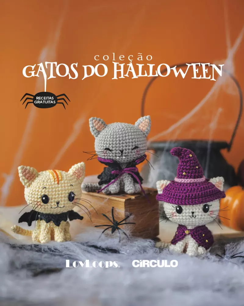 E-book Coleção Gatos do Halloween