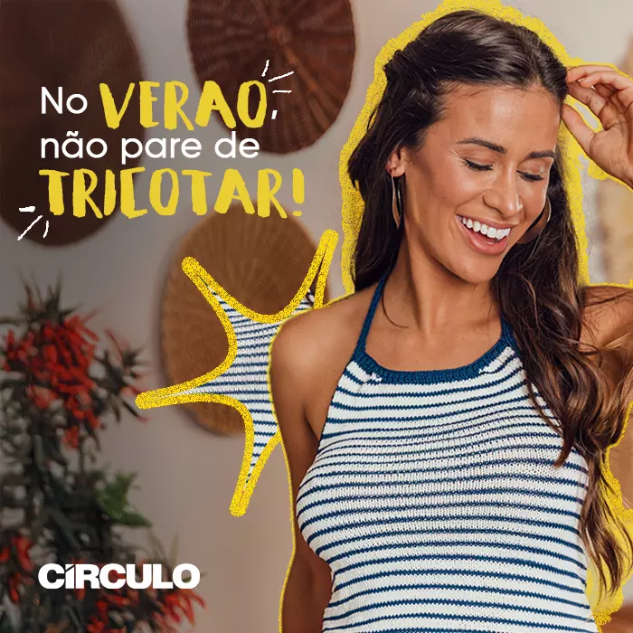 Conheça os segredos para tricotar peças bonitas e frescas para o verão