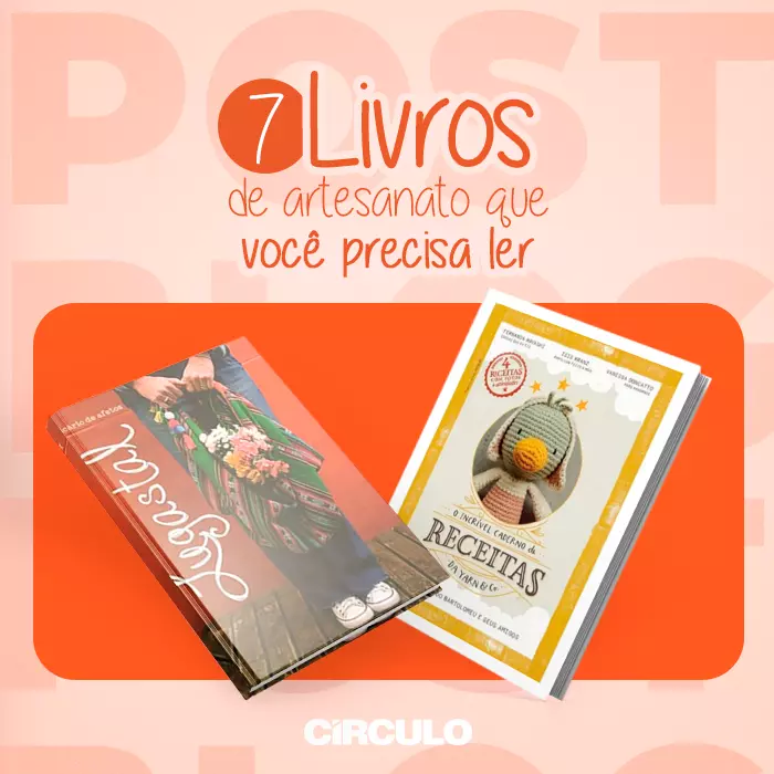 7 livros de artesanato que você precisa ler