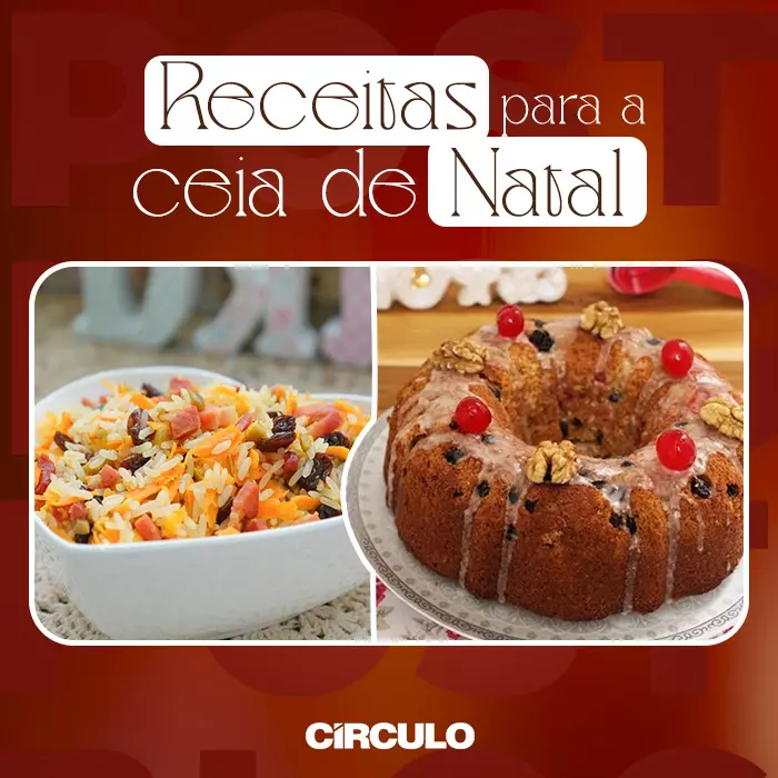 6 receitas para a sua ceia de Natal