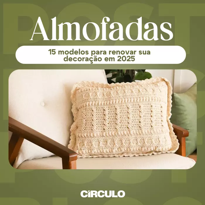 15 modelos de almofadas para renovar sua decoração em 2025!