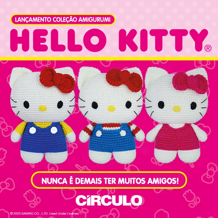 Lançamento: Coleção Amigurumi Hello Kitty