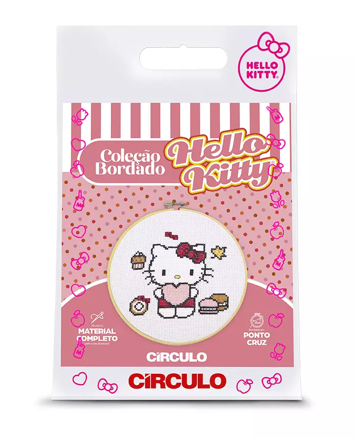 Coleção Bordado Hello Kitty®