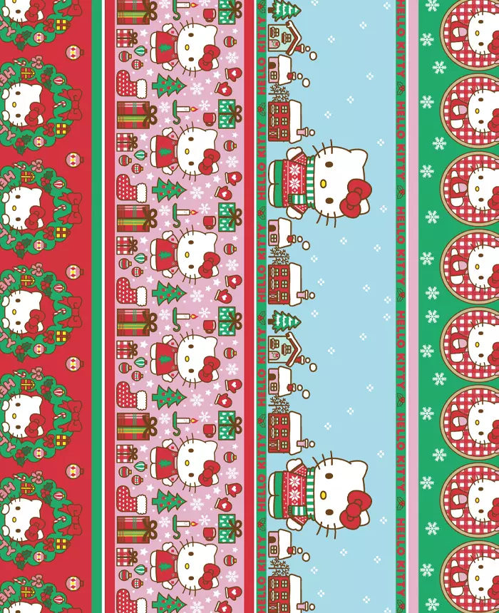 Colección de Telas Navideñas de Hello Kitty®