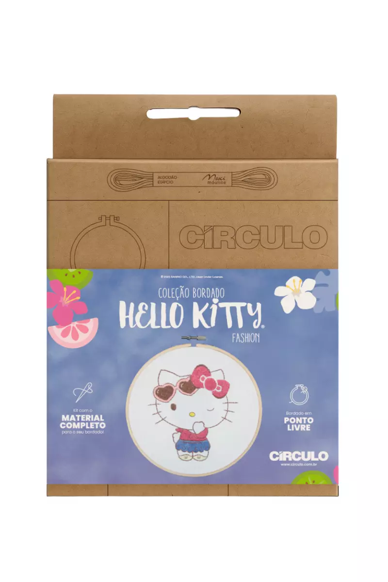 Coleção Bordado Hello Kitty – Ponto Livre®