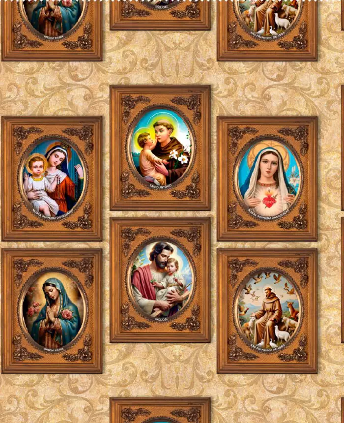 Mini Coleção Tecidos Religiosos