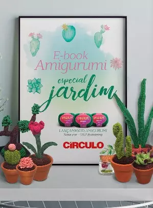 E-book Amigurumi Especial Jardim