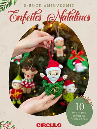 E-book Amigurumis - Enfeites Natalinos