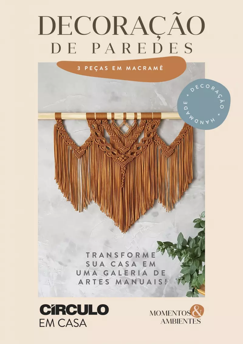 E-book Decoração de Paredes